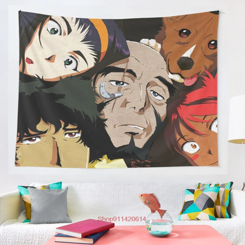 

See You Space Cowboy tapestry Cover Beach Towel Picnic Yoga Mat Home Decoration Wall Hanging