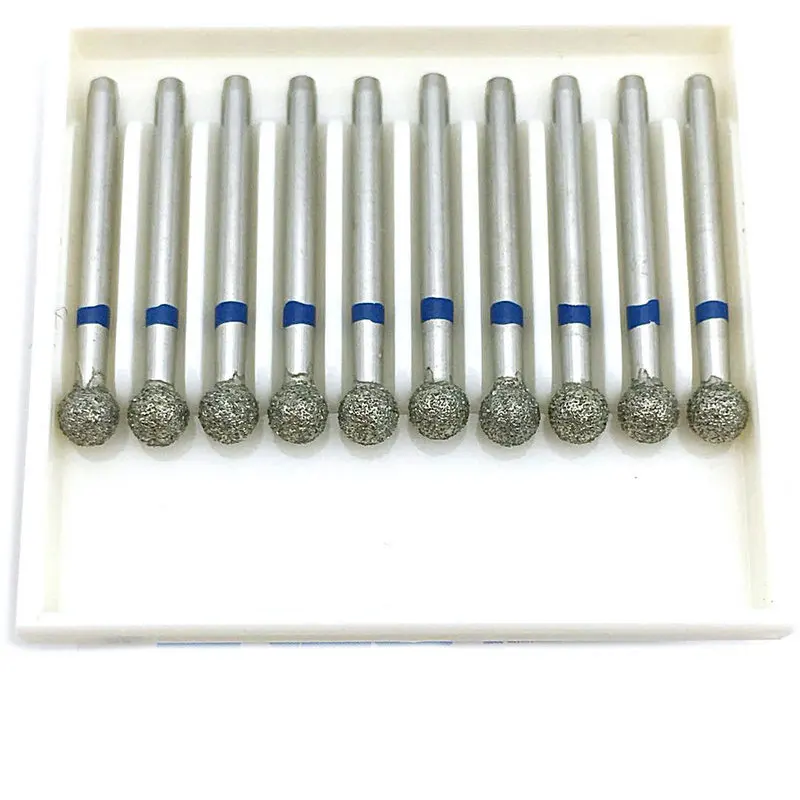 10 шт./компл. стоматологических алмазных боров (сверла стоматологические боры Dia