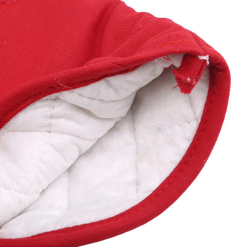 

2pcs Insulation Gloves Cotton Solid Kitchen Pad Cooking Microwave Gloves Baking BBQ Oven Potholders Oven Mitts Kitchen Gloves
