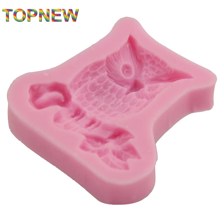 Новая силиконовая форма для торта в виде совы на ветке символа мудрости стильный