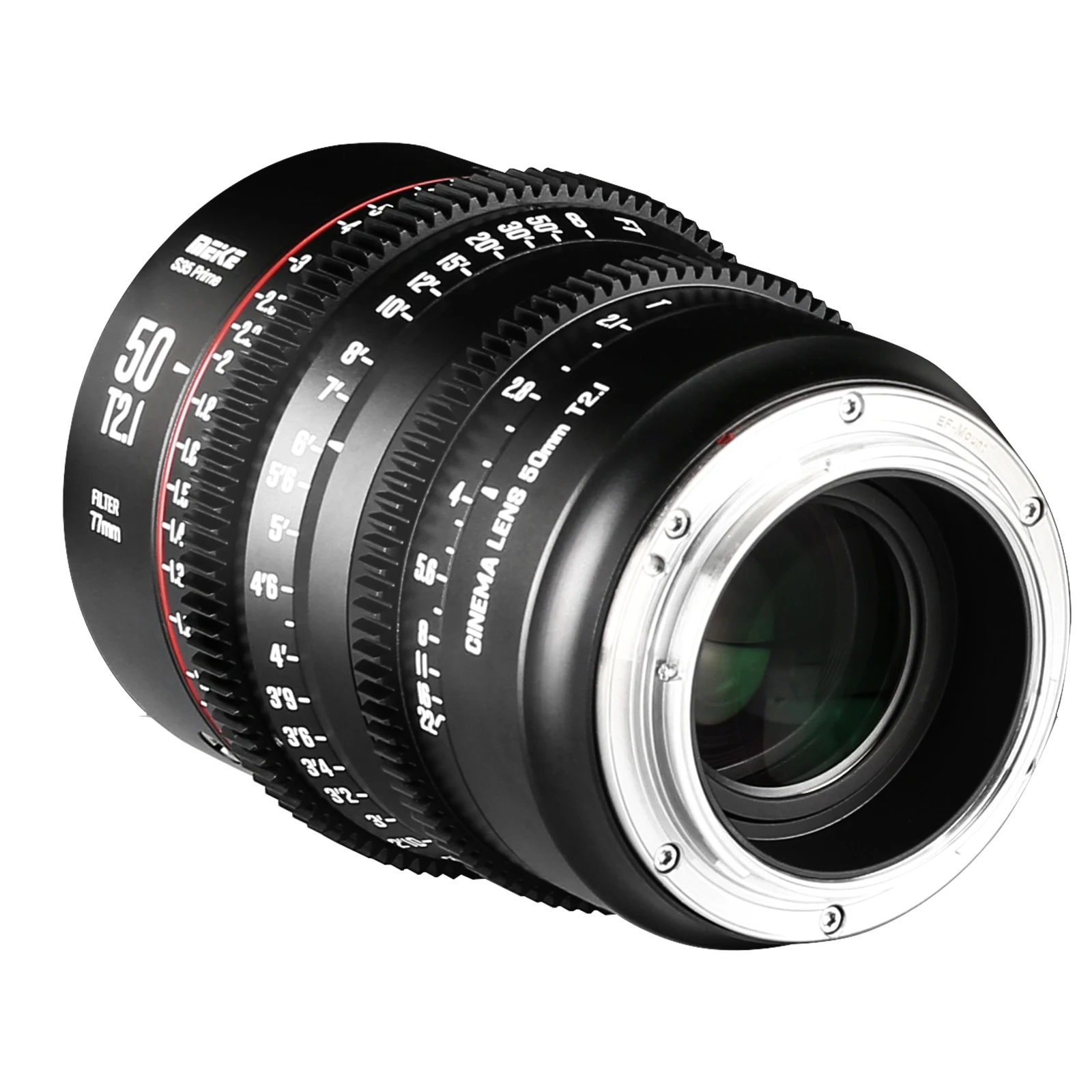 Meike Prime 50 мм T2.1 Super 35 рамка кинокамеры системы для Canon камеры s с
