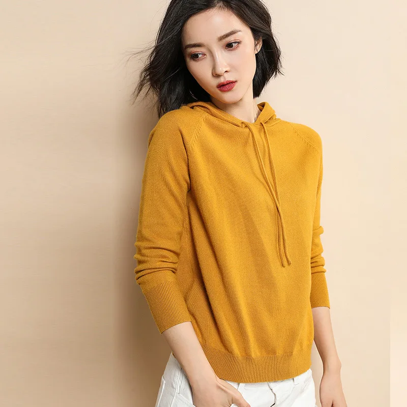 

Solid Hooded Long Sleeve Autumn Hoodies Women Fashion Plus Size Loose Casual Sweatshirts 2020 New Thin Oversized Hoodie Female