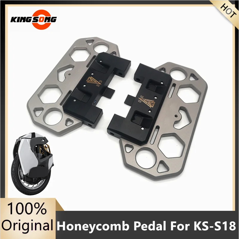 

Оригинальный KS-S18 сота для езды на велосипеде для KingSong S18 Моноцикл Расширенная педаль внедорожных педали Запчасти для моноцикла