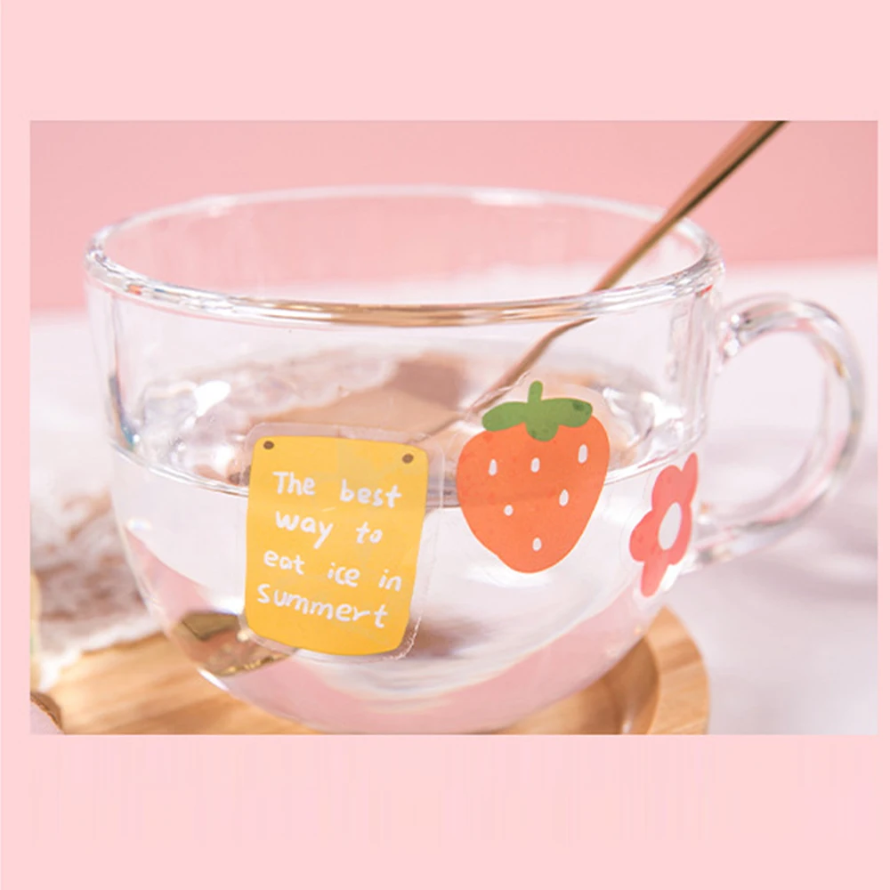 

30pcs/lot Patterns Cute Stickers Little Bear rabbit Animals Decorative collage Scrapbooking Album Stick Label aesthetic Gift