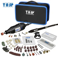 tasp 230v 130w dremel rotary tool set electric mini drill engraver grinding kit with accessories power tools for craft projects