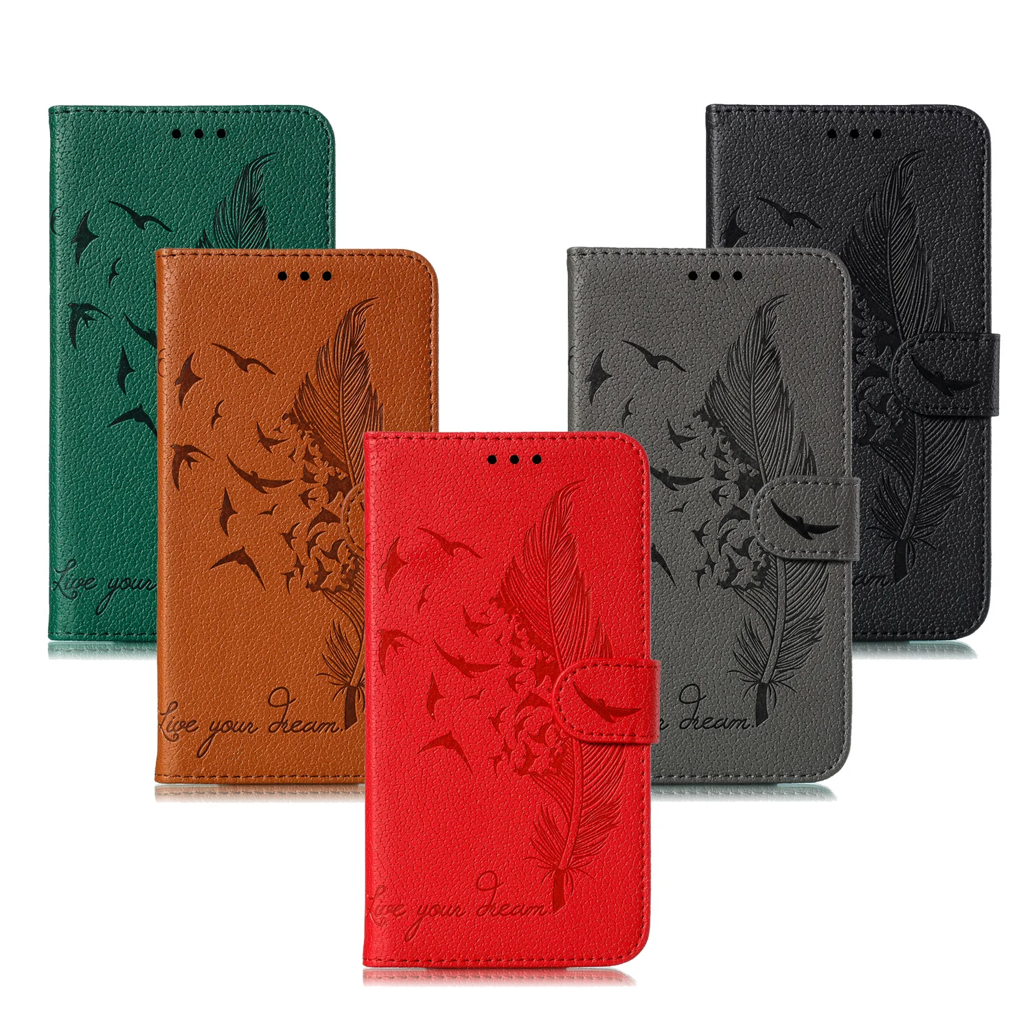 Винтажный кожаный чехол для Samsung Galaxy A10 A20E A30 A20 Core Wallet роскошный магнитный штатив
