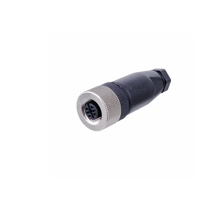 

PXPPAM12FBF04ASTPG9 Бесконтактный переключатель M12 Циркулярный 4-отверстия сигнальный авиационный разъем