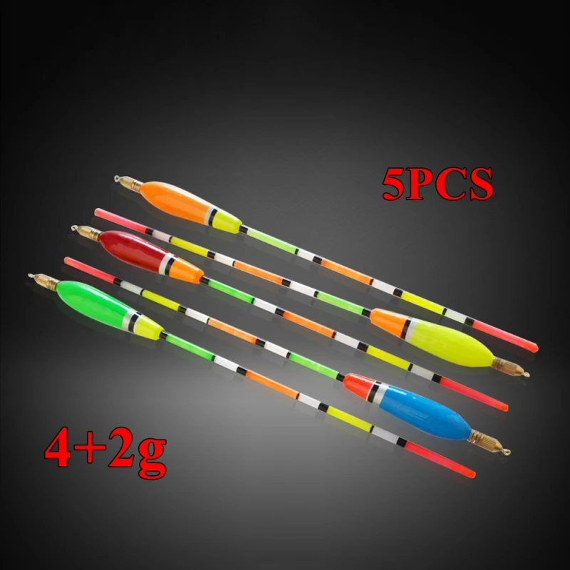 Оптовая продажа 5 штук в партии рыбалка поплавок с Медь привести из бальзового