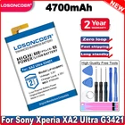Аккумулятор LOSONCOER LIP1653ERPC 4700 мА  ч для Sony Xperia XA2 Ultra G3421 G3412 XA1 Plus Dual H4213, бесплатные инструменты