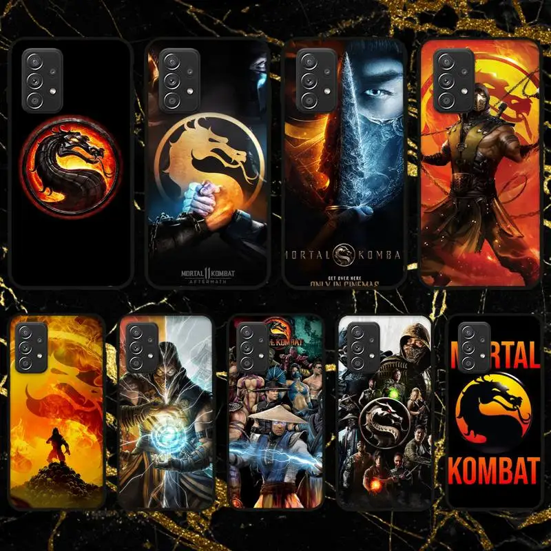 

Чехол для телефона Mortal Kombat Game для Samsung Galaxy S10 S20 S21 Note10 20Plus Ultra Shell