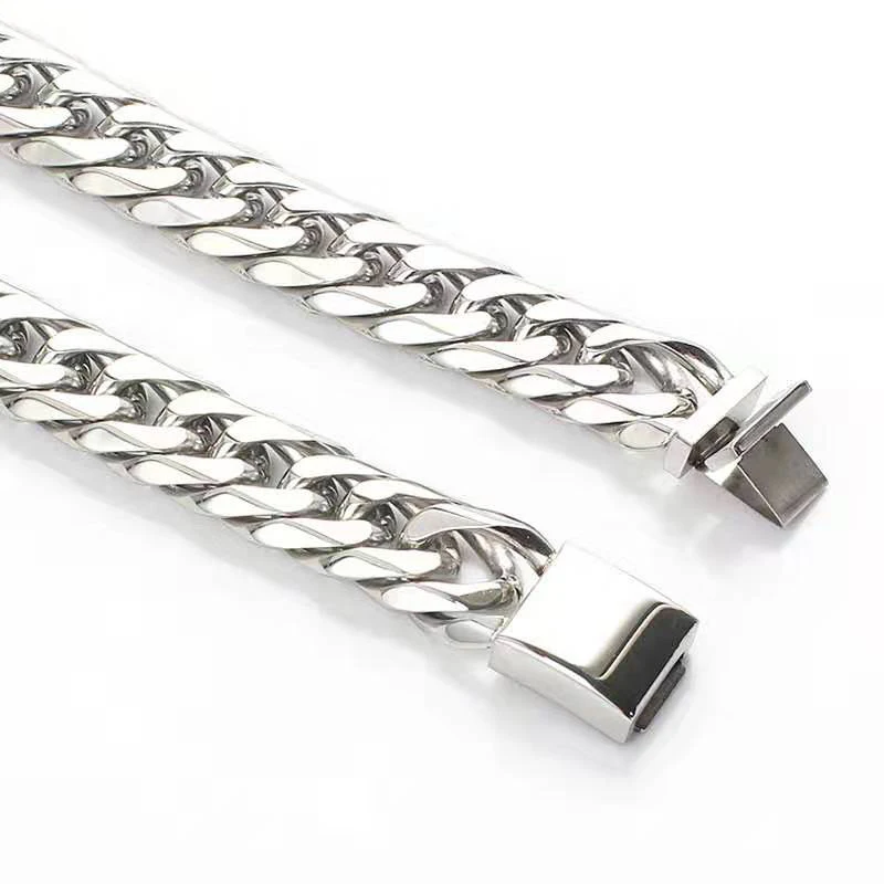 Japanese and Korean Men's Stainless Steel Whip Necklace Stylish Vibe Fox Tail Titanium Cable chain | Украшения и аксессуары