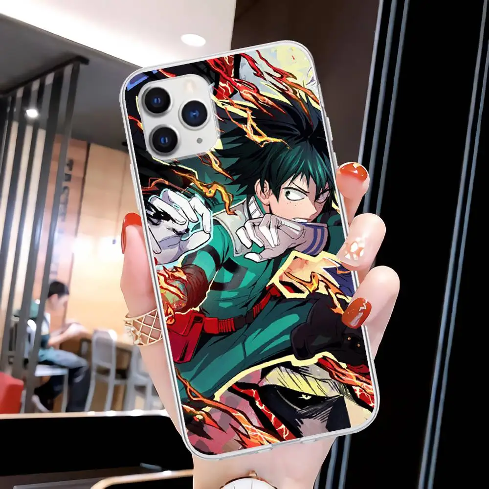 

Cheap My Hero Academia Transparent Phone Case Clear Cover For Honor 8X 10i 20i 20 Lite