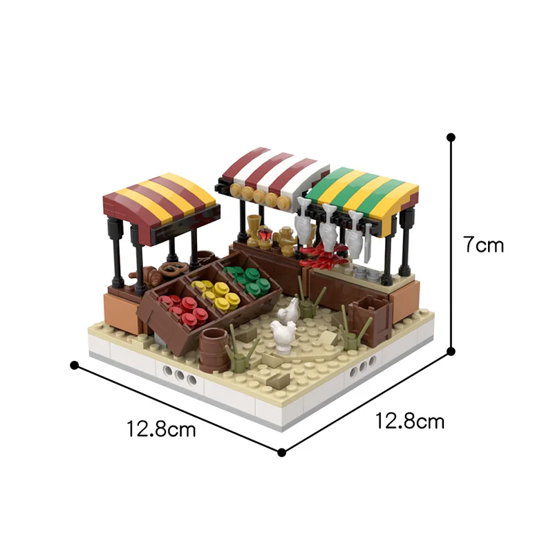 

Desert Street View Series Diy Desert village Building Blocks Bricks Creative Star Space Wars Collection MOC Star Series Wars Toy