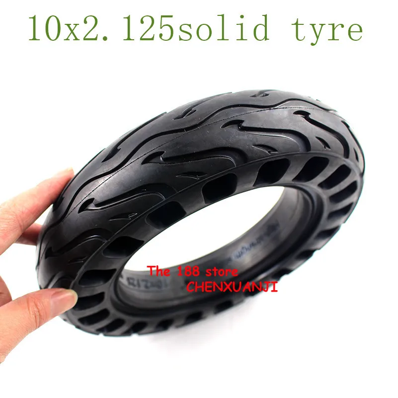NEW DESIGN Electric Scooter Tires 10x2.125 Solid Tyre 10*2.125 for 8/10 inch Electric Scooter Accessory