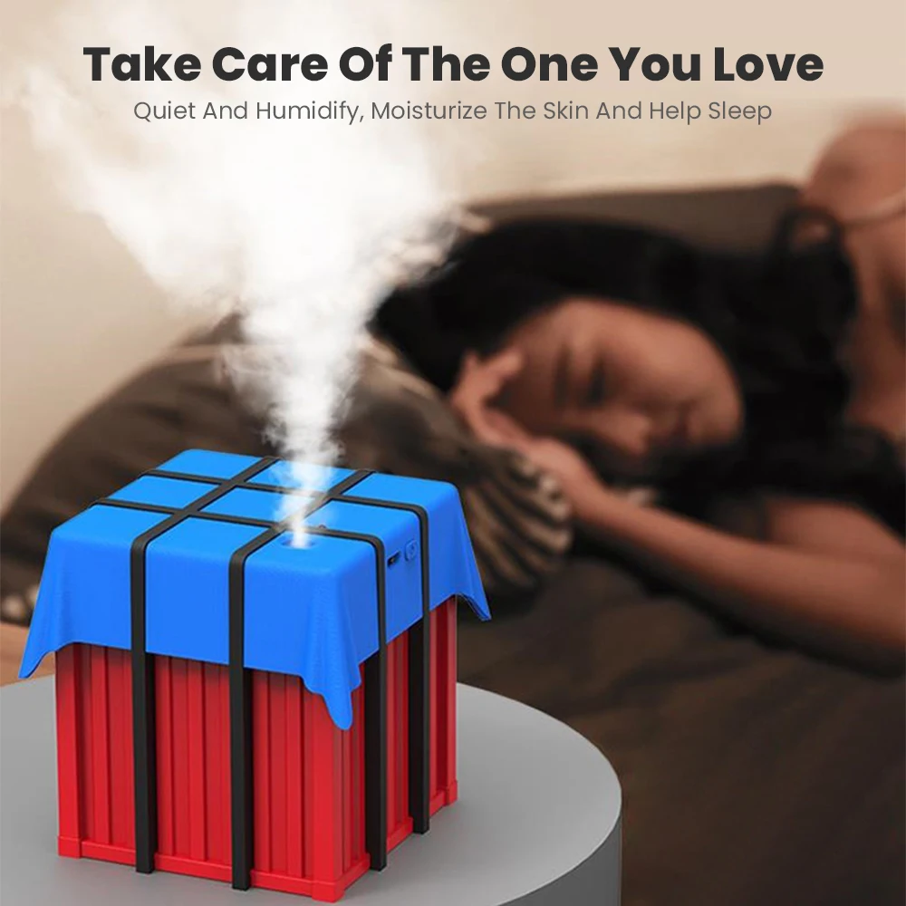 Миниатюрный увлажнитель воздуха GAIATOP портативный бытовой ультразвуковой