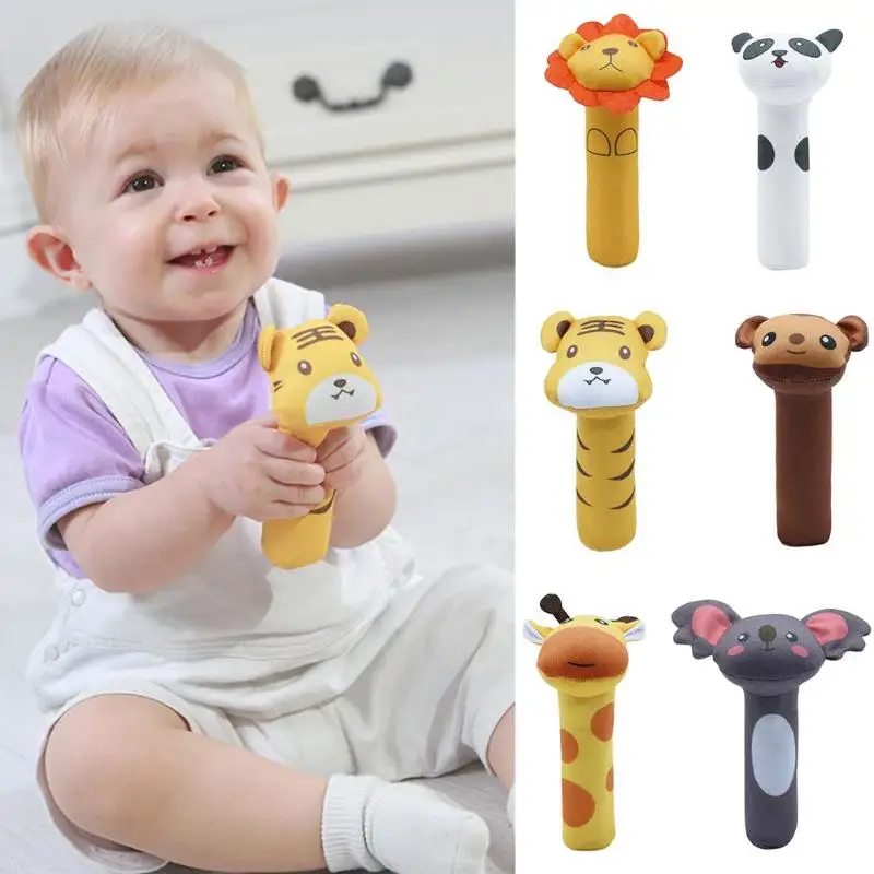 Новая вокальная детская игрушка погремушка для новорожденных ручная BB Stick