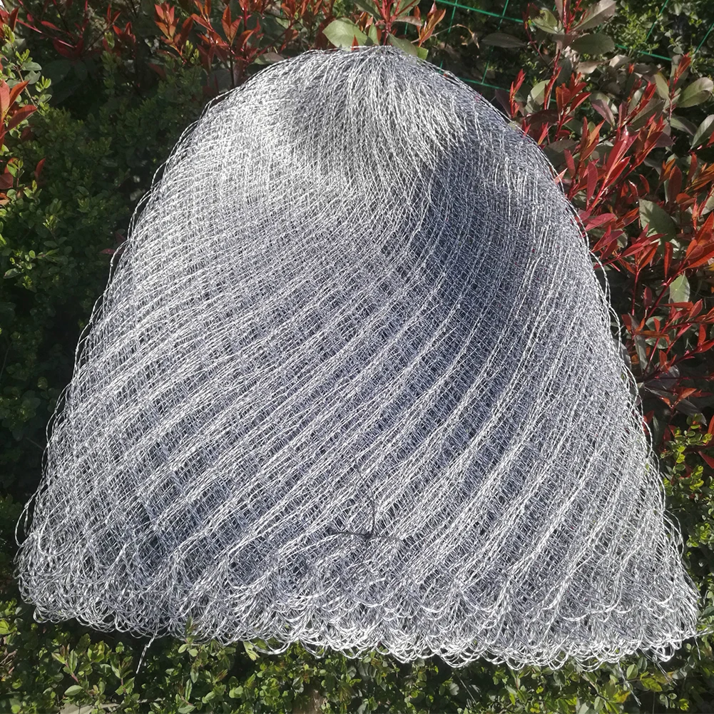 

Nylon Fishing Trackle Collapsible Rhombus Mesh Hole 3Sizes Depth Folding Dip Net