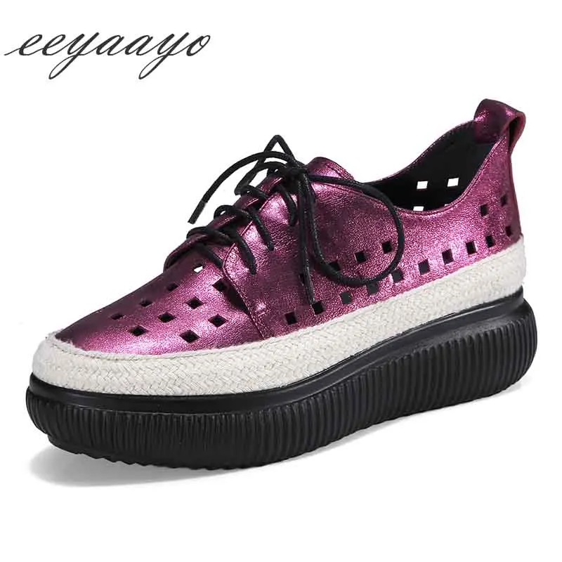 

2020 г. Новые женские туфли-лодочки из натуральной кожи модные повседневные женские туфли на платформе с круглым каблуком 5 см, на шнуровке кра...