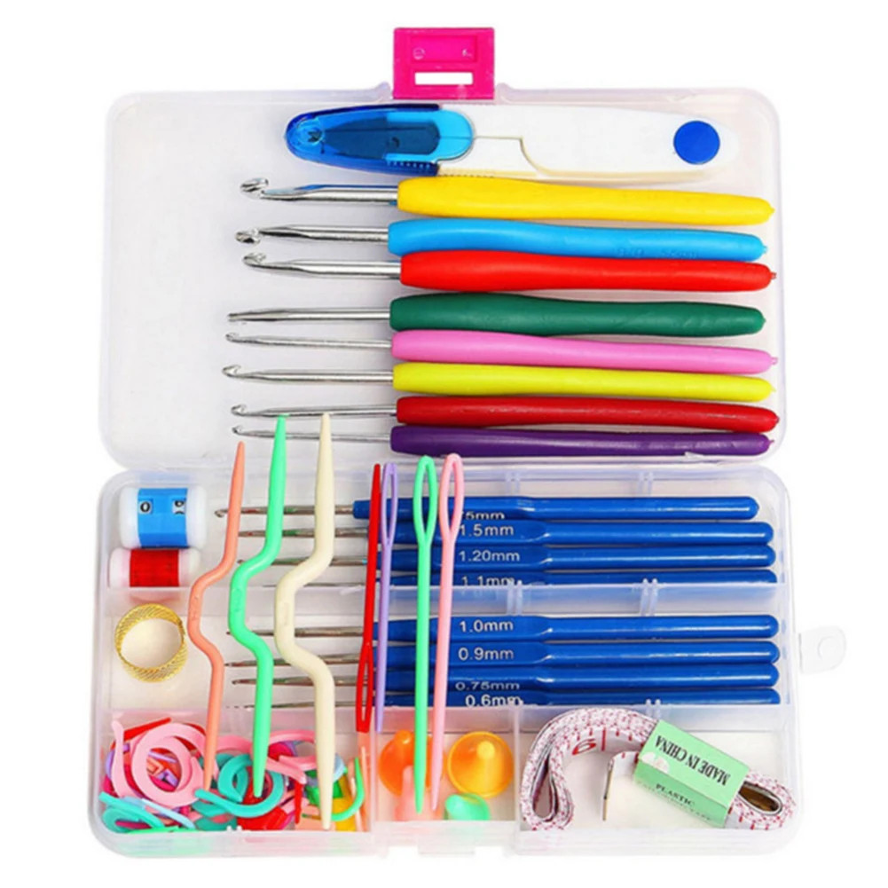 Чехол для вязания аксессуары из сплава крючки товары искусства полный набор