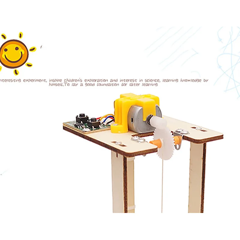 Технология лифта небольшая продукция DIY маленькое изобретение Детская