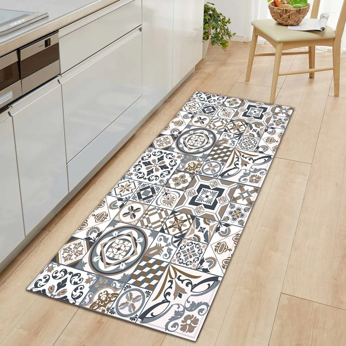 bohemian kitchen carpet doormats flannel entrance door mats soft floor rugs for living room bedroom bathroom kitchen free global shipping