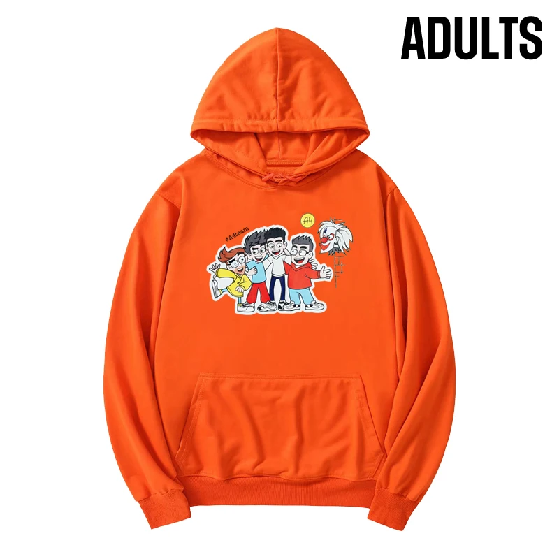 Kid's Team A4 Hoodie Spring Autumn Girl's Thicked Casual Hooded Sweatshirts Parent Family Clothing Boy's Vlad A4 Pullover Tops