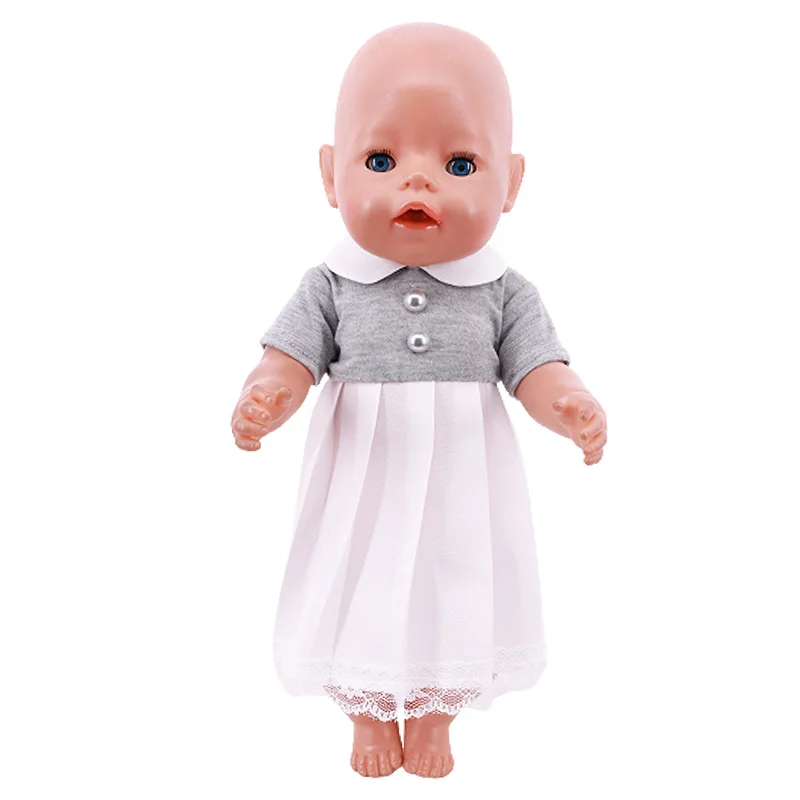 Одежда для куклы платье футболка штаны паста аксессуары 18-дюймовых американских