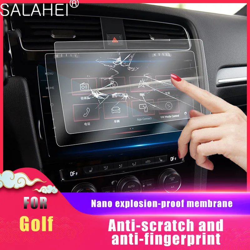 

Nano Membrane GPS Navigation Protective Film Screen For Volkswagen VW Golf Car Central Control Dashboard Film