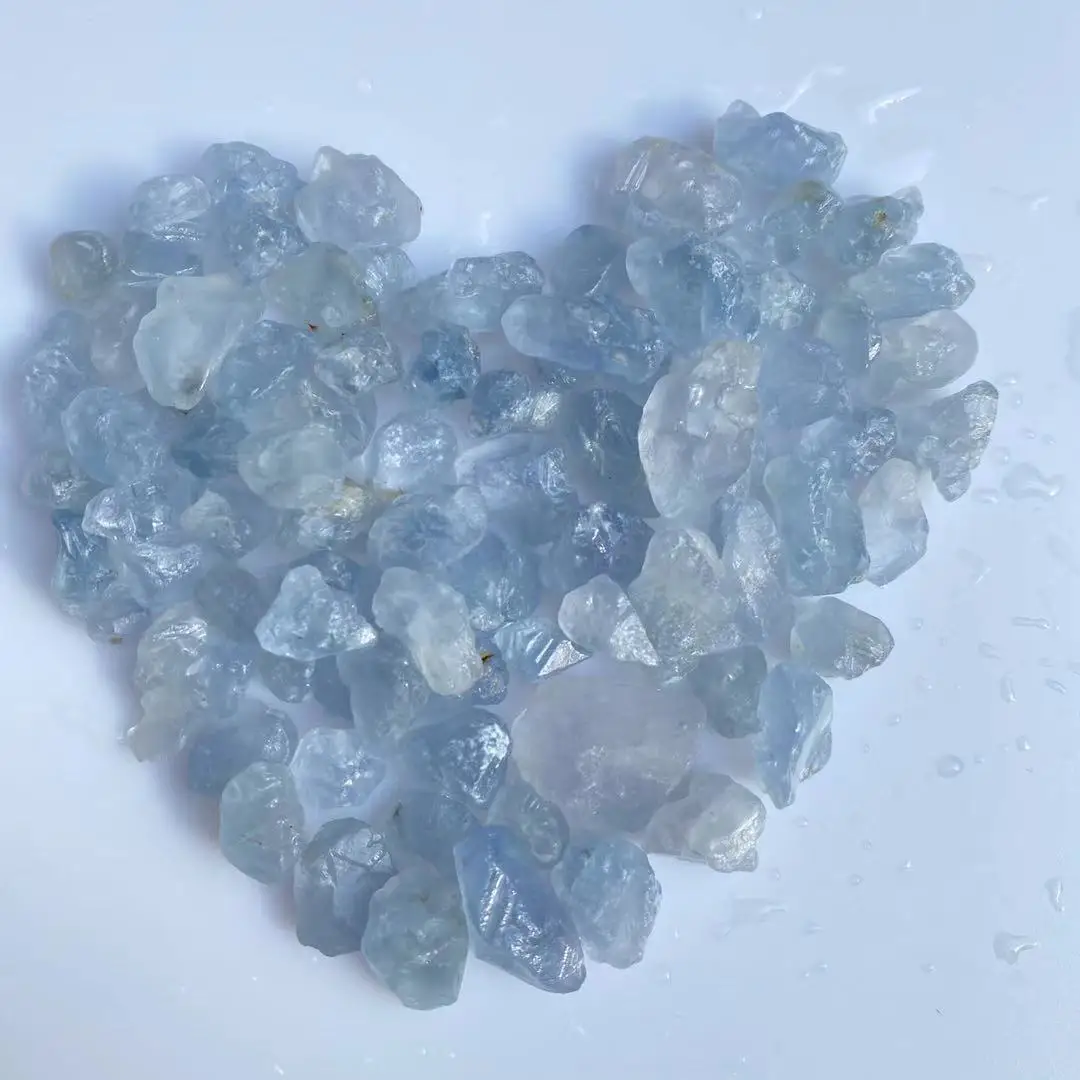 

Carat Lot Rough Natural CELESTITE (Raw Sky Blue Crystal Gemstones