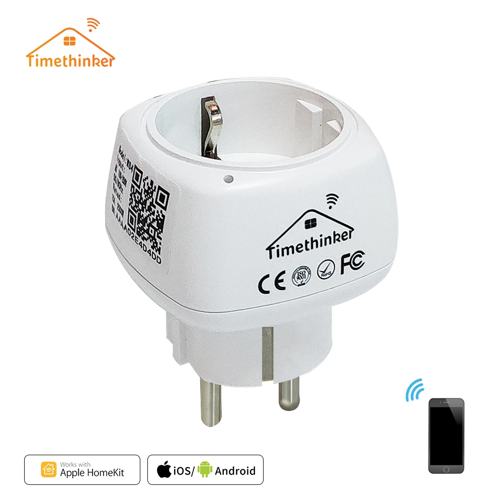 Смарт-розетка Timethinker, 3 шт., вилка стандарта США и ЕС для Apple Homekit, Alexa, Google Home, Siri, голосовое приложение, управление таймером, модуль Vstarcam
