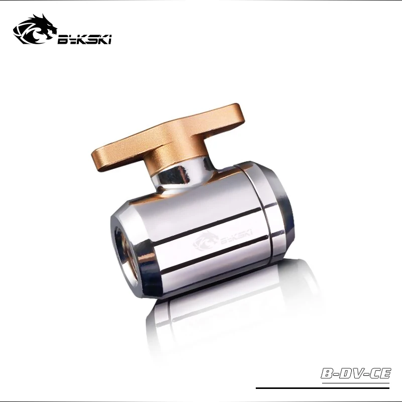 Bykski B-DV-CE ручные винтовые водяные клапаны бутиковые многоцветные G1/4 ''водяные