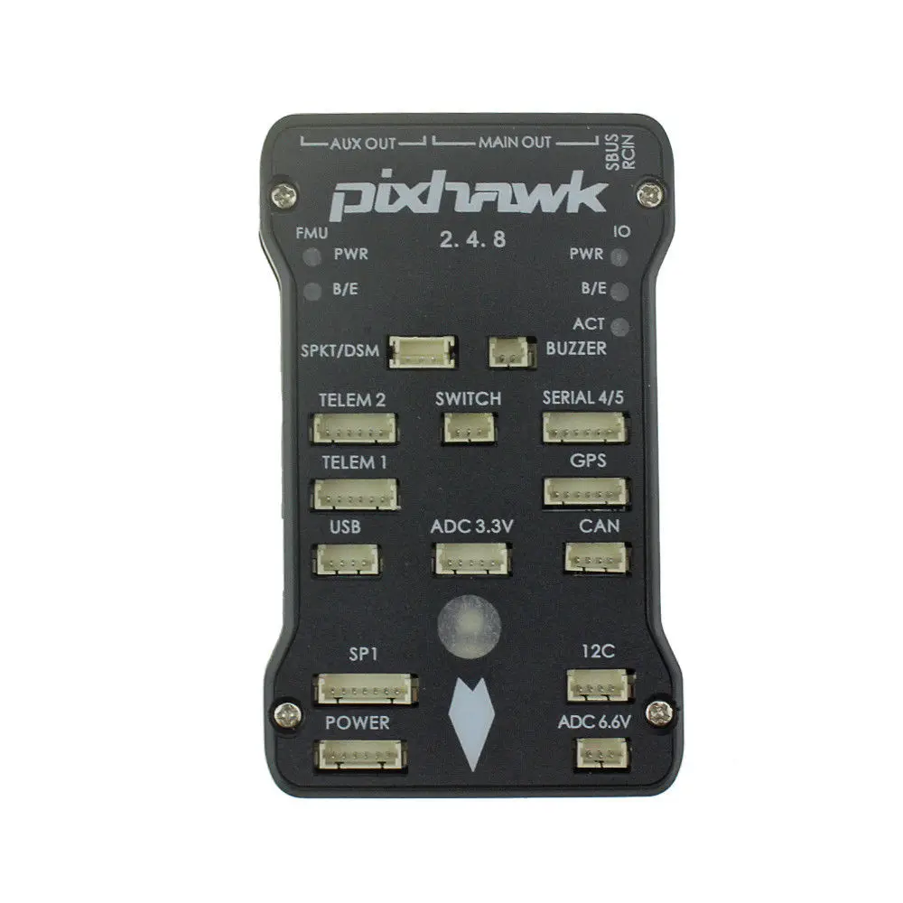 Pixhawk PX4 PIX 2.4.8 игровые джойстики NEO-M8N gps Радио 100 мВт 500 телеметрии OSD 3DR 433 МГц 915 для Радиоуправляемый fpv-дрон рамки - Цвет: PIX flight control