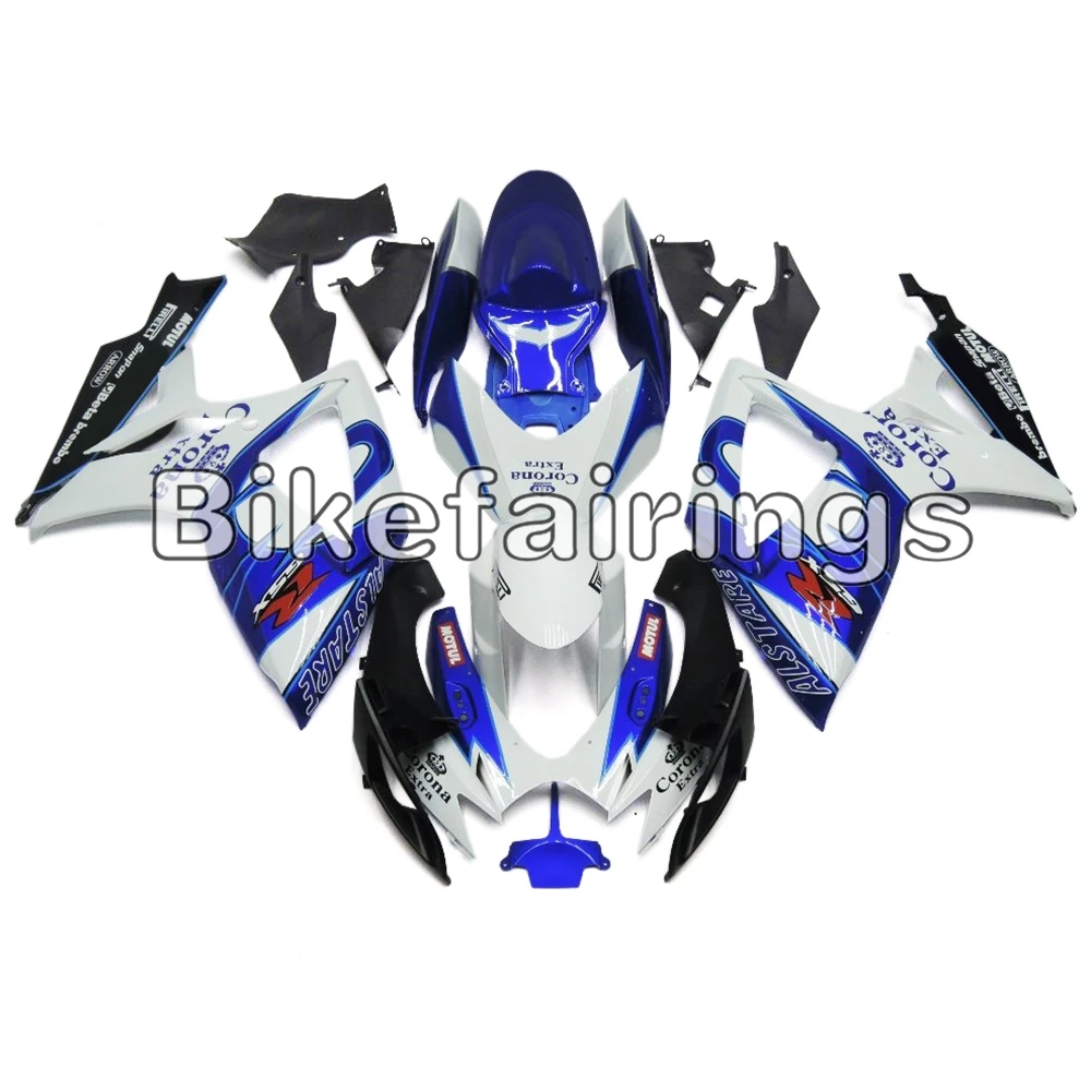 Sportbike обтекатель комплект полный рамы кузова для Suzuki 06 07 GSXR600 GSXR750 K6 2006 2007 АБС