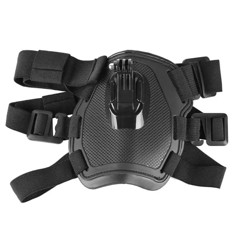 Adjustable Dog Harness Mount Action Camera Dog Belt Chest Strap Holder Action Base For GoPro Hero 7 6 5 4 Xiaoyi Sports Camera