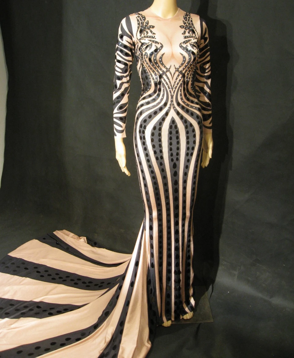 Новое многоцветное платье с блестками и длинным рукавом стразы женское для