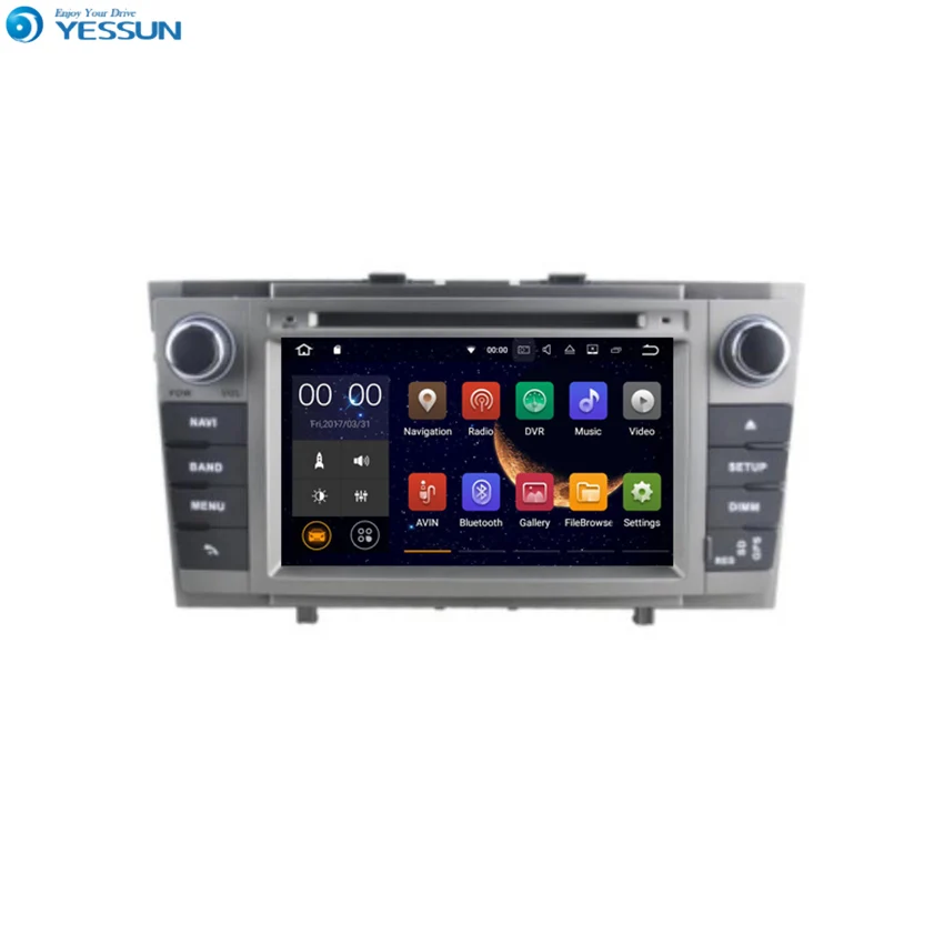 Автомобильный DVD плеер YESSUN для Toyota Avensis Verso 2008 2013 Android с GPS навигацией