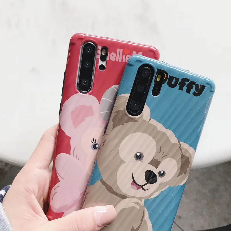 Милый мультяшный чехол Duffy Bear StellaLou Ballet rabbit shelliemei Gelatoni для huawei P30 P30pro Nova 4 5 mate 20 30 pro