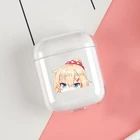 Hololive Akai Haato peeker чехол для Apple Airpods 3 2 1 Pro Чехол прозрачный беспроводной Bluetooth чехол для наушников Защитный чехол