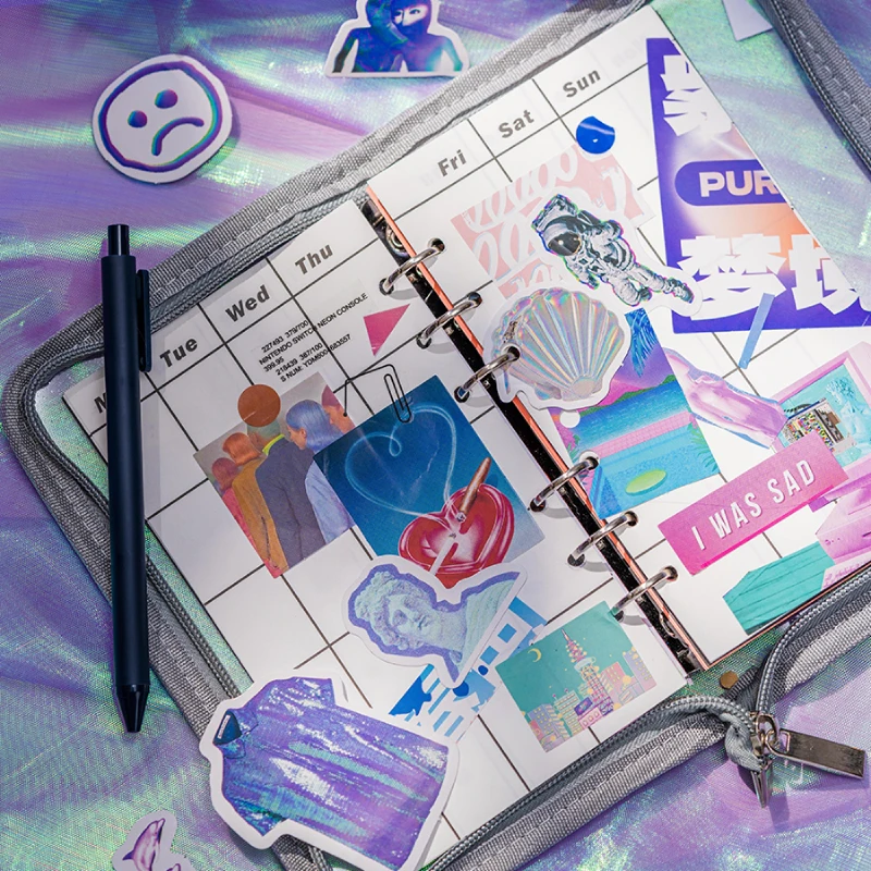 Dimi для выведения токсинов 40 шт Steamwave магазин серии аниме милые девушки Стикеры