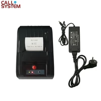 thermal printer for wireless queue management system