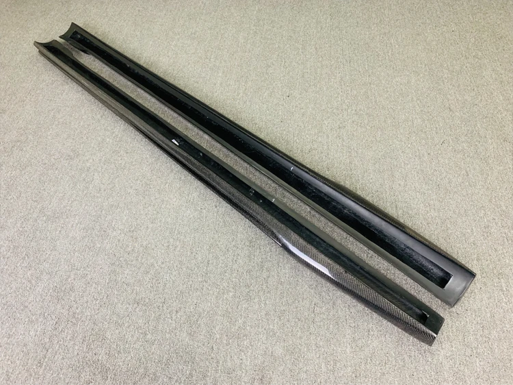 

Ins2021 For 08-14 W204 Benz c Class C200c260c63 Amg Modified Carbon Fiber v Skirt Shovel Side Sill Strip