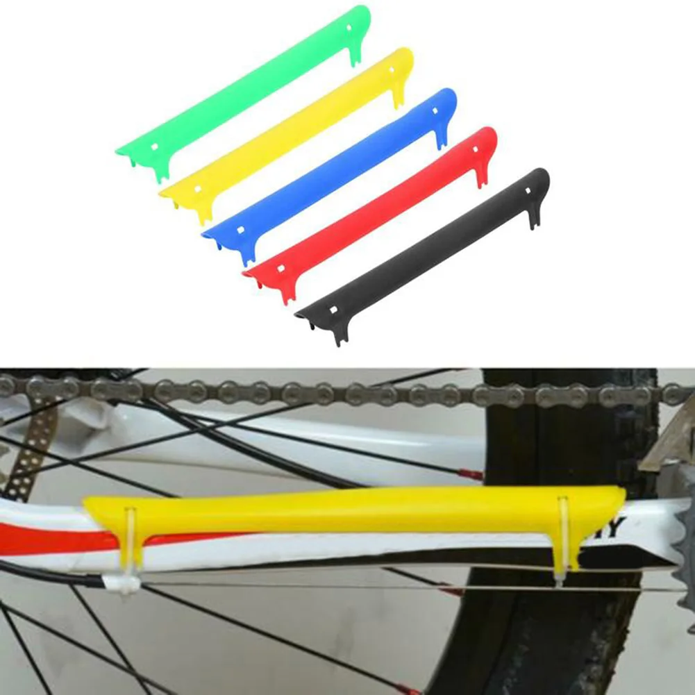 

Cycling Care Chain Posted Guards Bicycle Frame Chainstay Protector MTB Bike Folding Guard Pad Cover Thick Soft Rubber
