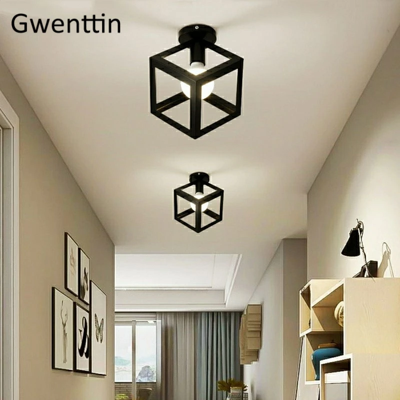 Железные светодиодсветодиодный потолочные светильники в скандинавском стиле