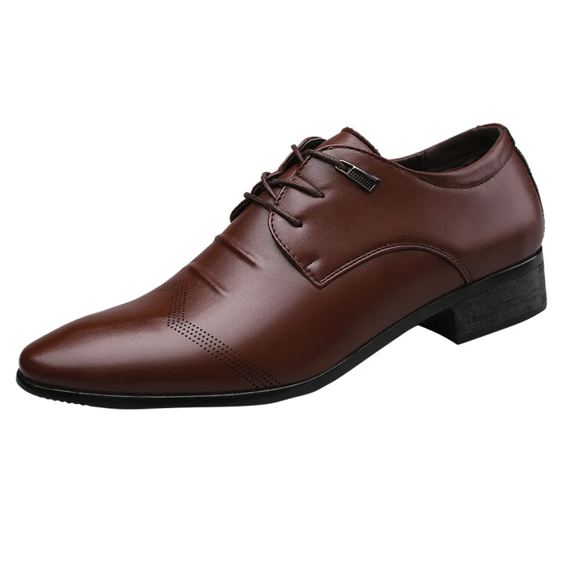 

Fashion Slip On Men Dress Shoes Men Oxfords Fashion Business Dress Men Shoes New Classic Leather Men'S Suits Shoes 889