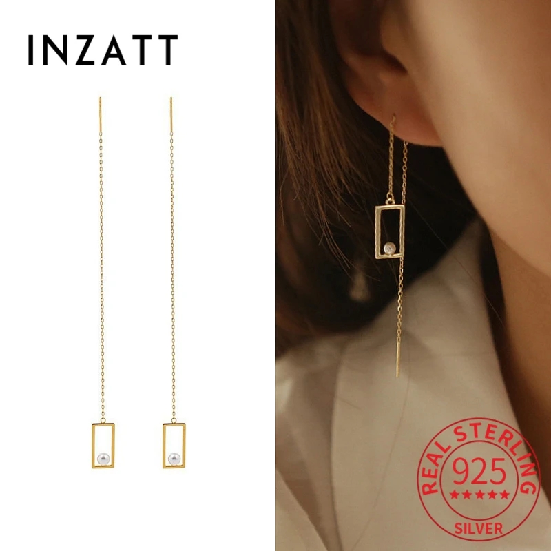 

Женские длинные серьги-кисточки из серебра 925 пробы, с жемчугом