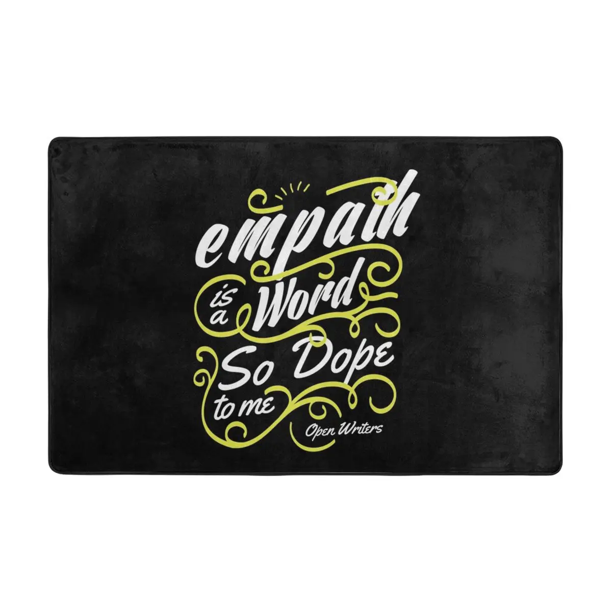 

Empath Is A Word So Dope To Me Doormat Carpet Mat Rug Polyester Anti-slip Floor Decor Bath Bathroom Kitchen Bedroom 60x90