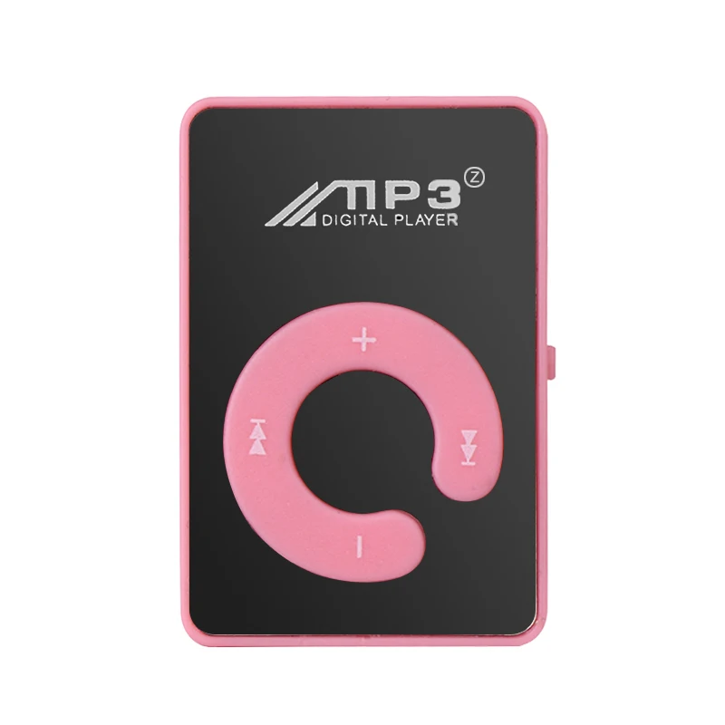Зеркало C Ключ без экрана карты мини портативный MP3-плеер HiFi Музыка Поддержка tf-карт с usb-кабелем и наушником Bluetooth