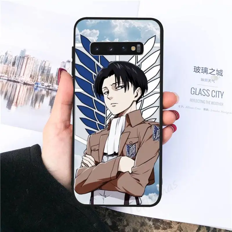 

Anime Japanese attack on Titan Phone Case For Samsung galaxy S 7 8 9 10 20 edge A 6 10 20 30 50 51 70 note 10 plus