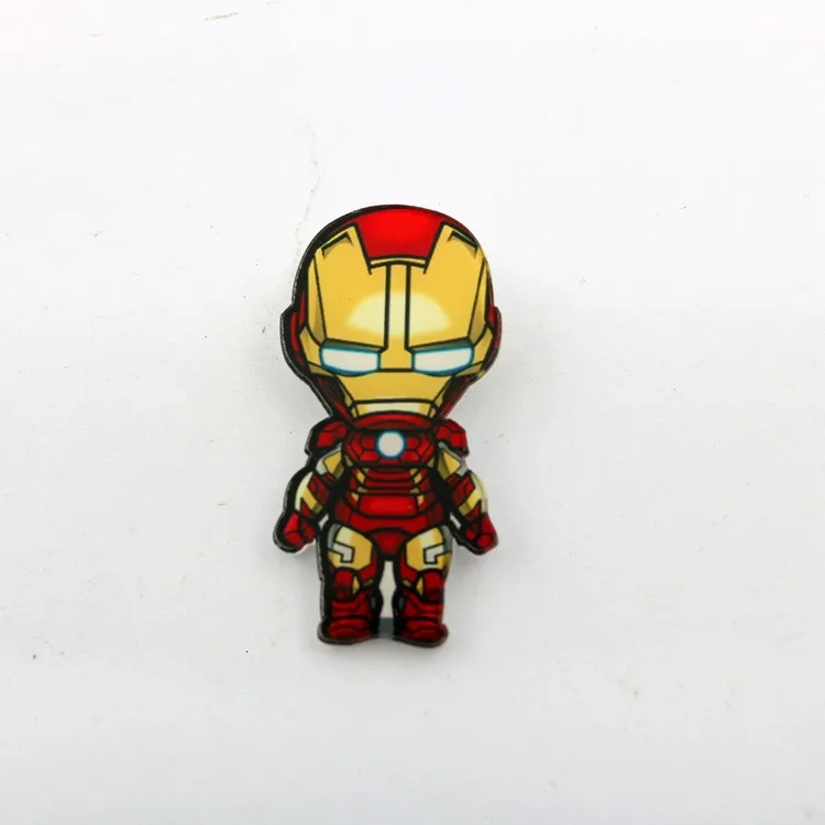 Значки Marvel брошь «Мститель» шпильки Тор Pin фильм завершающей ювелирные Железный человек Капитан Америка "Человек-паук" броши для Для женщин Для мужчин подарок