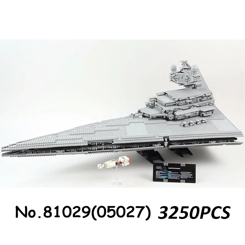75212 05028 Force Waken UCS death имперский Звездный Разрушитель войны строительные блоки Execytor супер 10221 10030 рождественские Кирпичи Игрушка